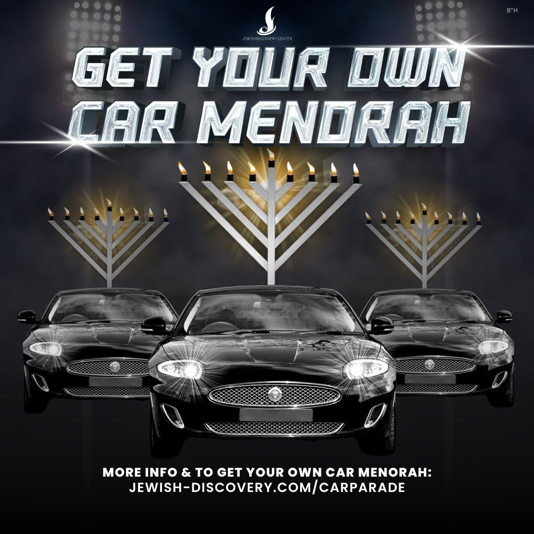 Get Your Own Car Menorah